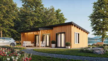 Insulated wooden houses