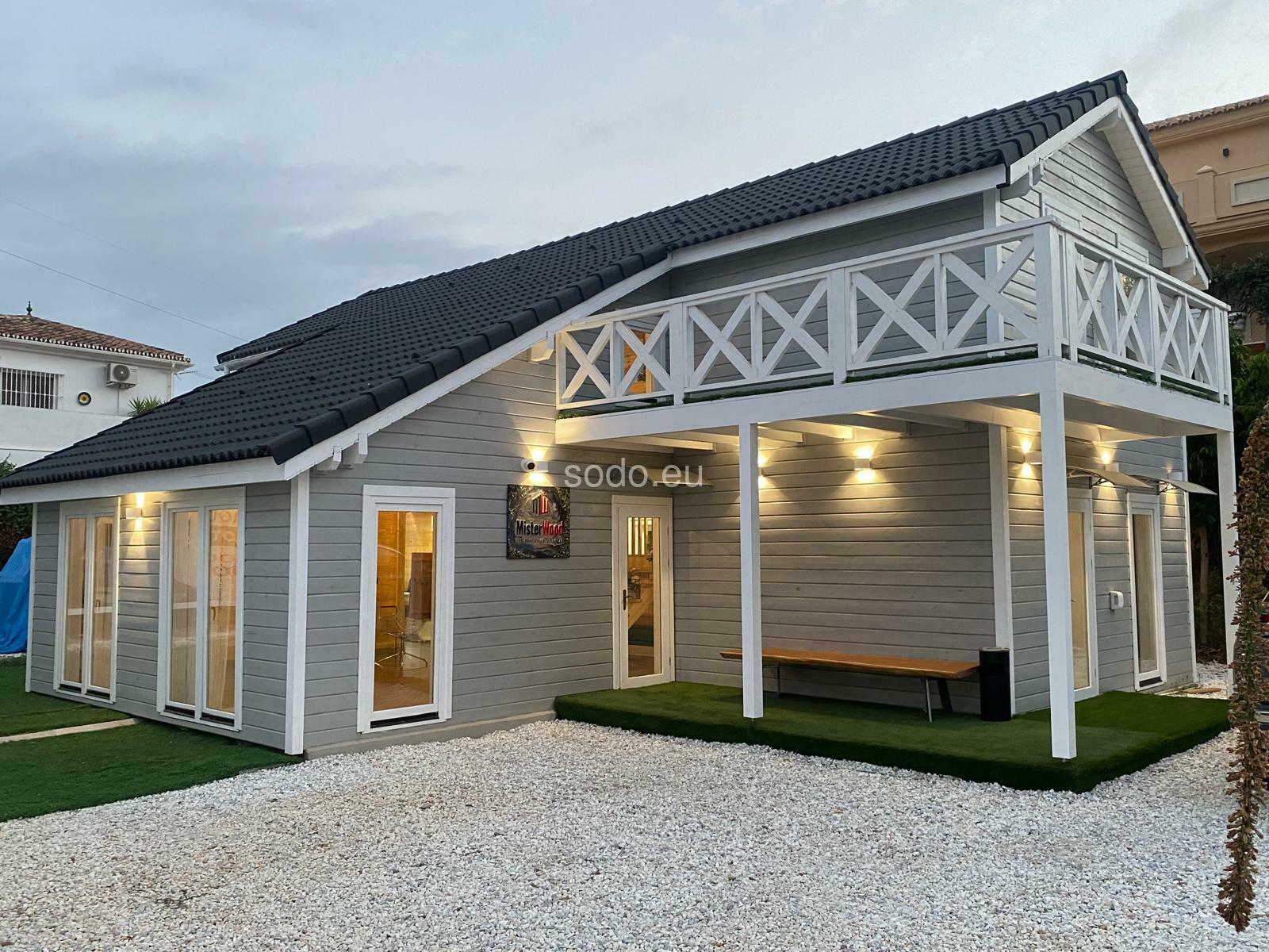 Porto cabin exterior