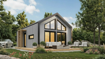 Insulated wooden houses