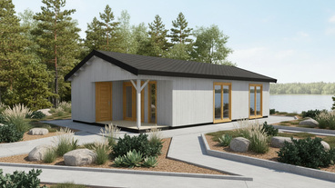 Insulated wooden houses